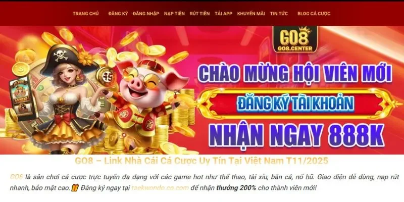 GO8 – Link Trang Chủ GO8 Chính Thức 13 Lưu ý chỉ truy cập link Vào GO8 Chính thức duy nhất - go8.li